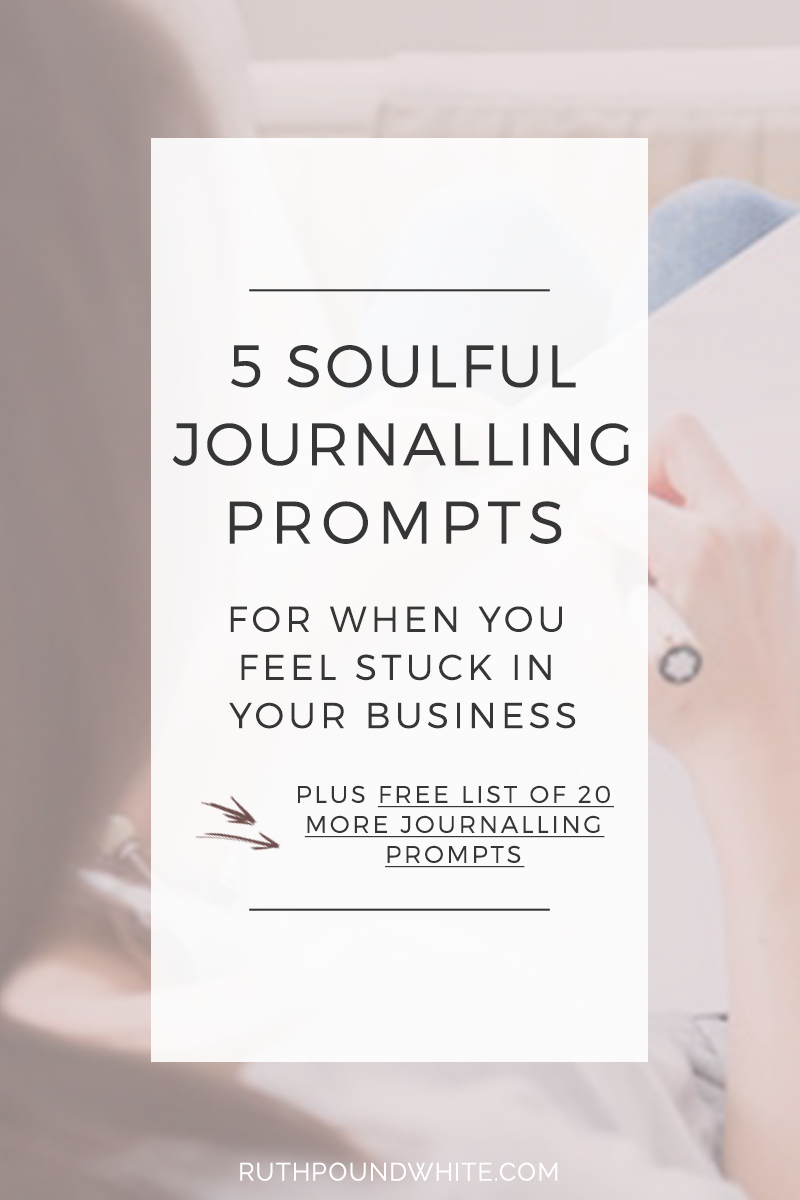 5 Journalling Prompts